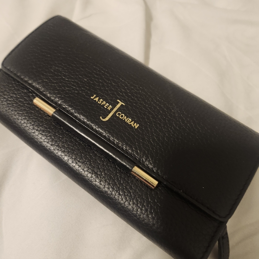 Black Leather Wallet